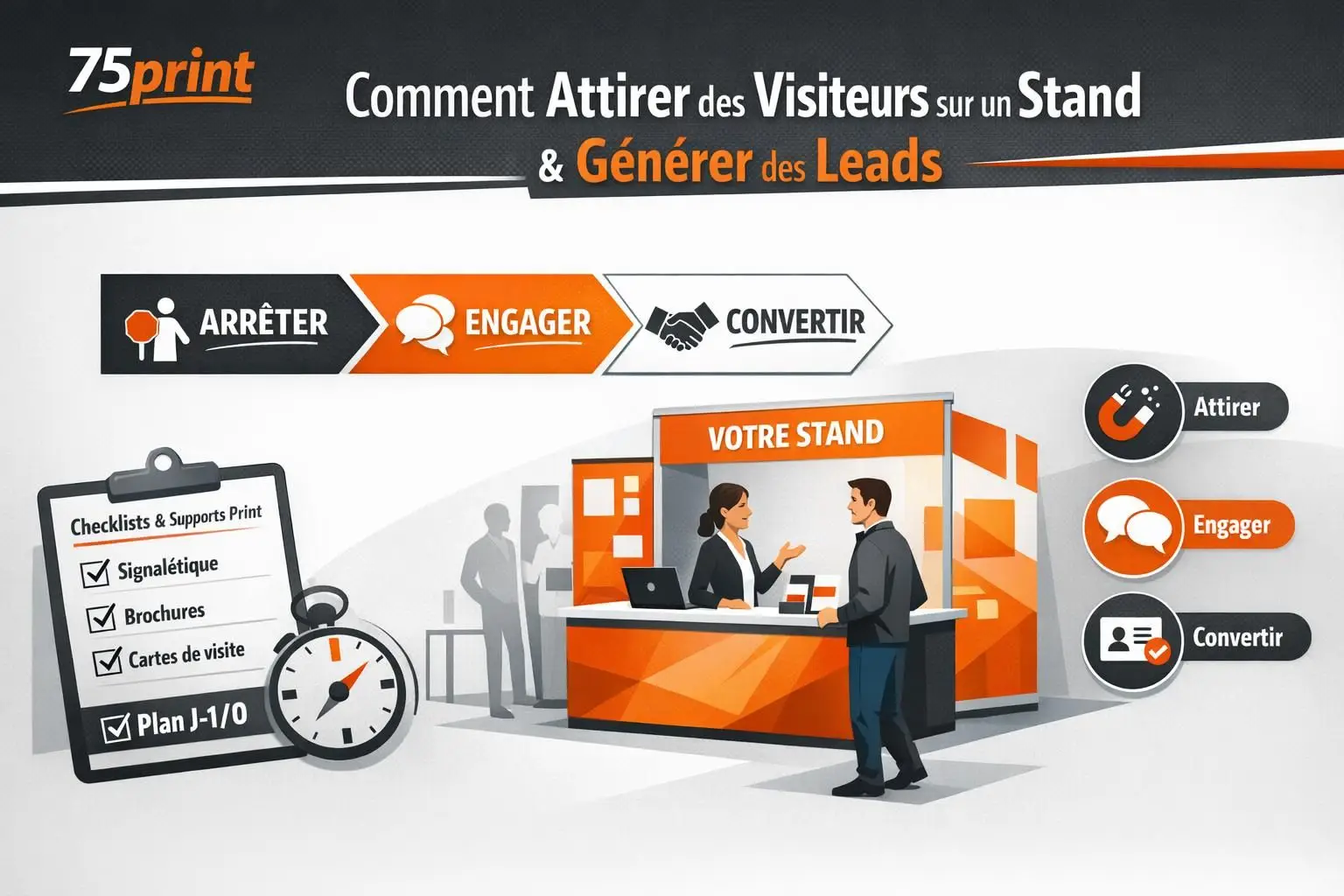 Comment attirer des visiteurs sur un stand et générer des leads